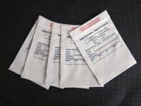 Customized White LDPE Medical zipper bags