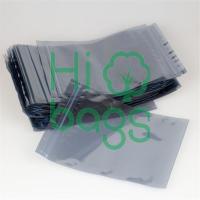 Grey Transparent Anti-static Shielding Bag Zip Lock Bag N4