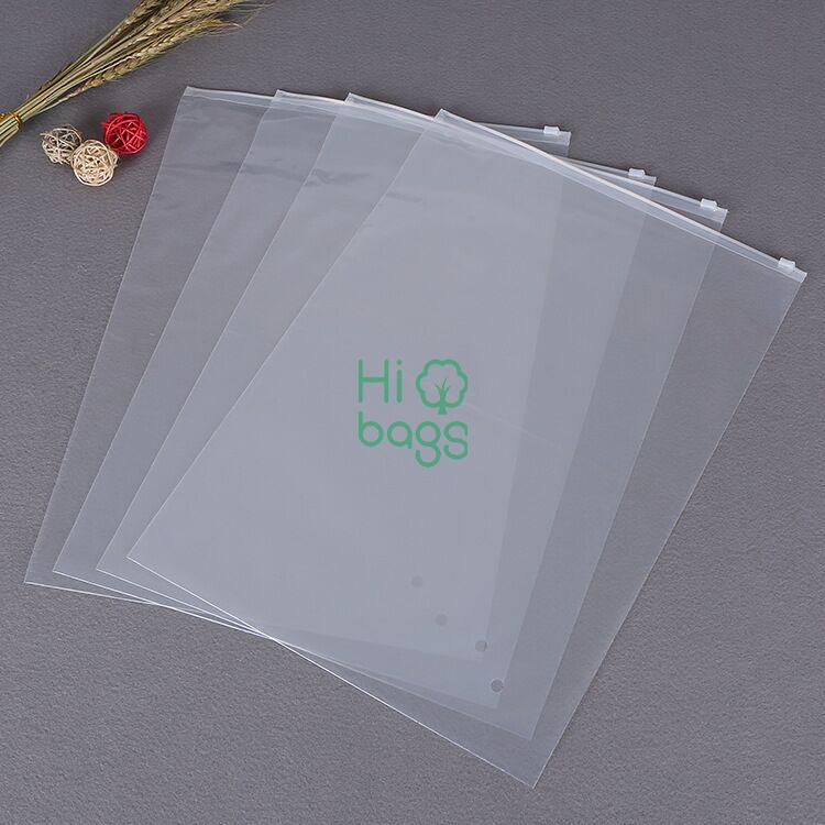 Wholesale LDPE Simple Type Slider Plastic Bag N