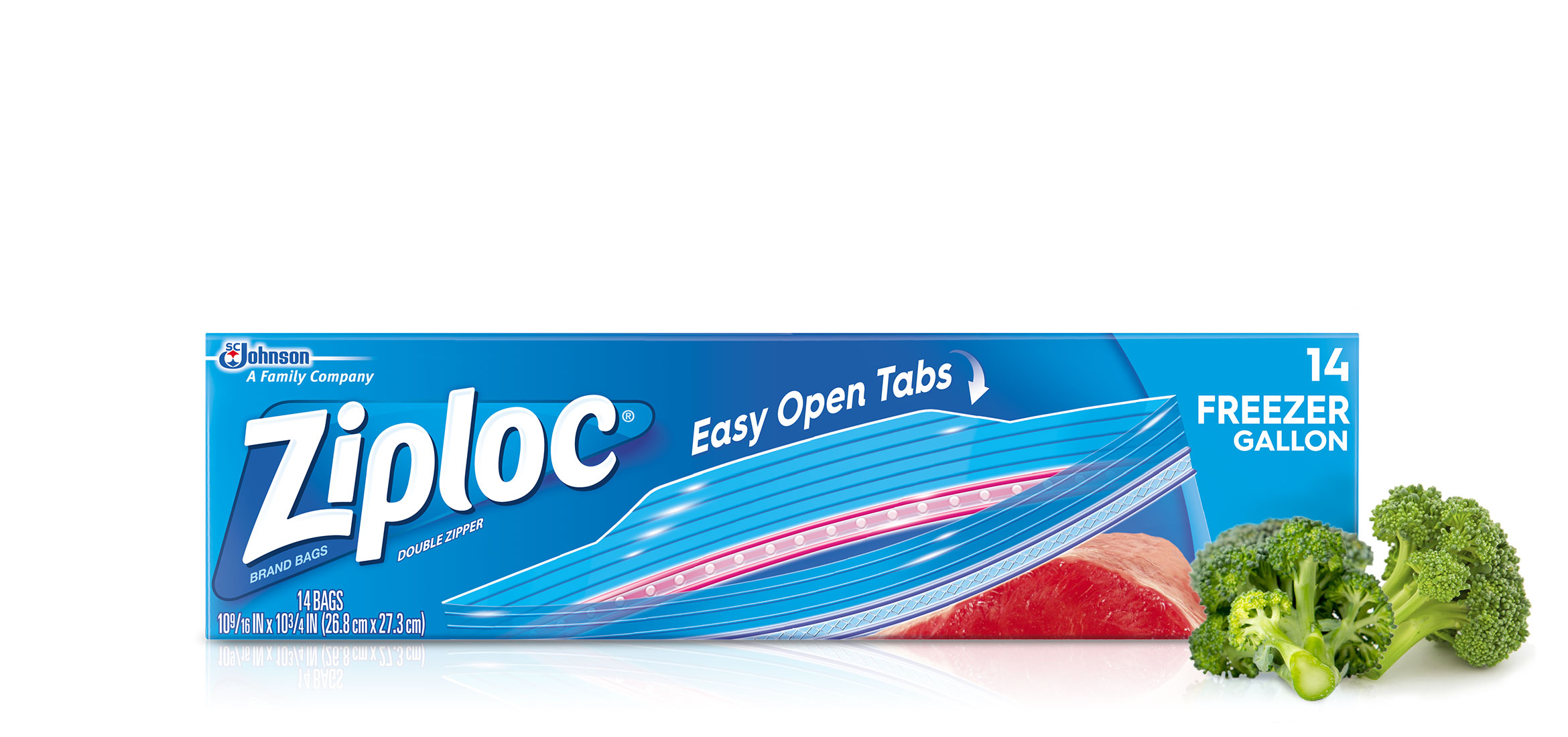  Freezer Bags ziploc  A