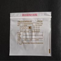 Custom printed LDPE medical ziplock pills medicine zipper resealable small plastic bag