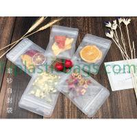 Matte Translucent  Snacks Zip Lock Bags E