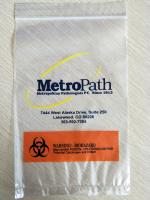 Biohazard Symbol Zipper Lock Plastic Bag