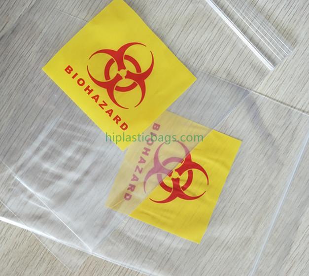 High Quality  zipper Lock Specimen Bags