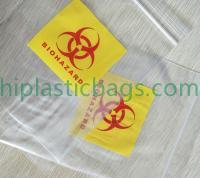 High Quality  zipper Lock Specimen Bags