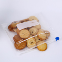 Custom Cheap Eco Friendly Food Transparent Plastic Slider Zipper Bag N1